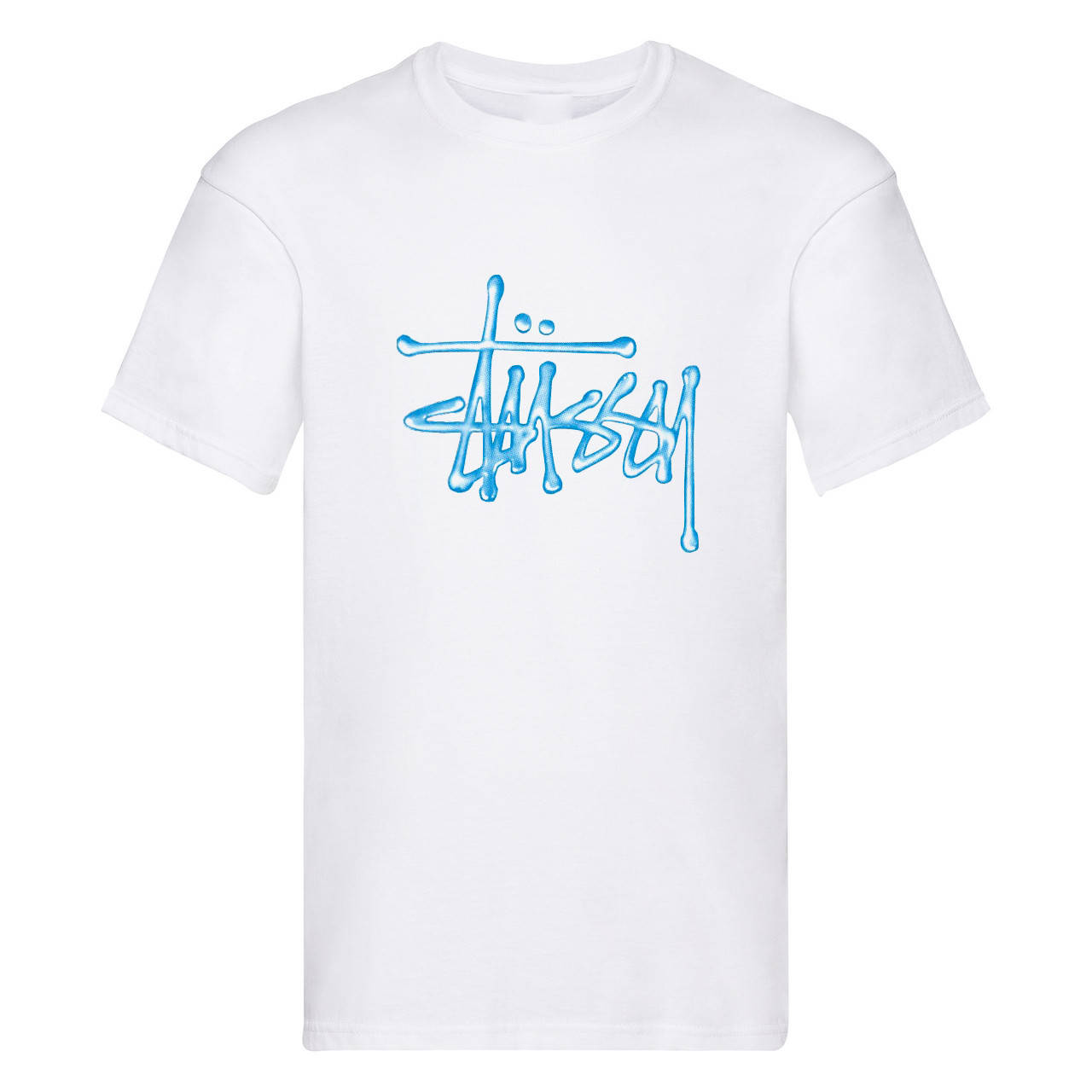 

Футболка Stussy белая с надписью Стуси XL