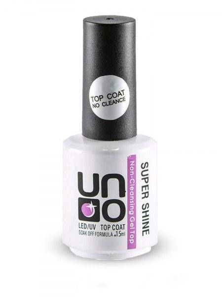 

Топ без липкого слоя Uno Super Shine Top coat ,15мл