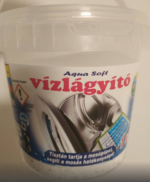

Очиститель стиральных машин и смягчитель воды aqua soft 1 кг. Венгрия 5997250501881