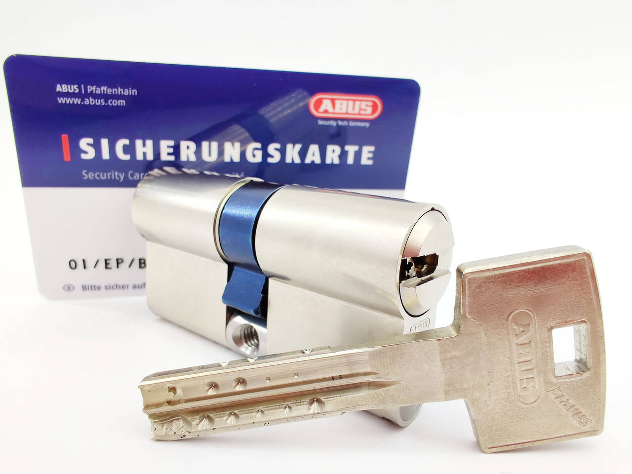 

Цилиндр замка Abus Bravus 3500 MX Magnet ключ/ключ (Германия) 65 мм 30х35