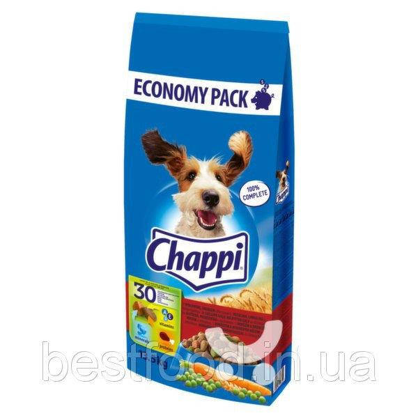 

Chappi (Чаппи) корм д/собак (с говяд+птицей+овощ.) 13,5 кг