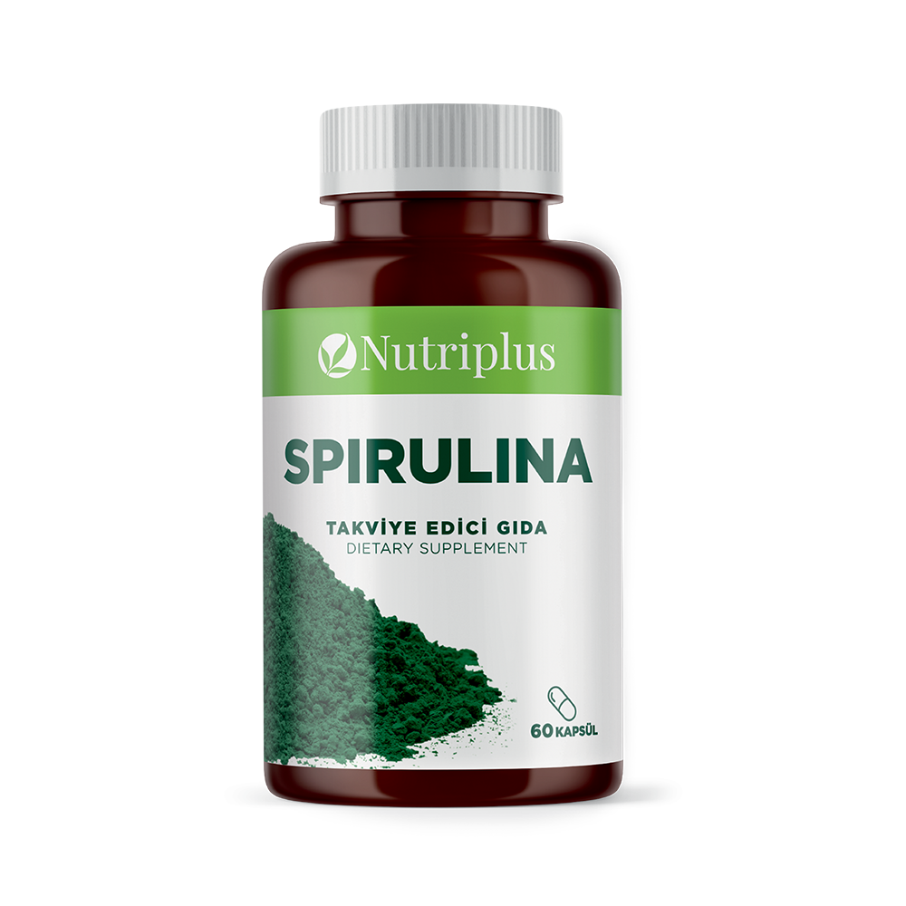 

Дієтична добавка "Спіруліна" Nutriplus, 60 капсул