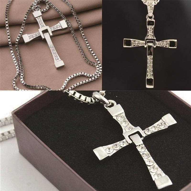 

Крест Доминика Торетто с цепочкой (Форсаж). Оригинал!