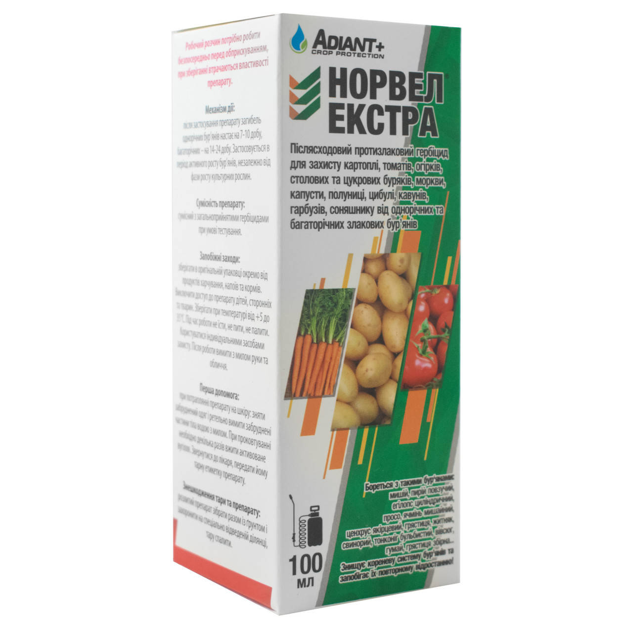 

Послевсходовый гербицид Норвел экстра "Adiant+" (100мл)