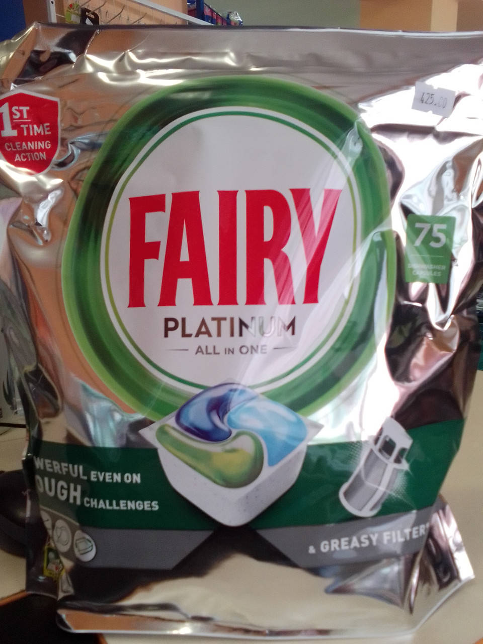 

Таблетки для посуды Fairy Platinum Original (75 шт)