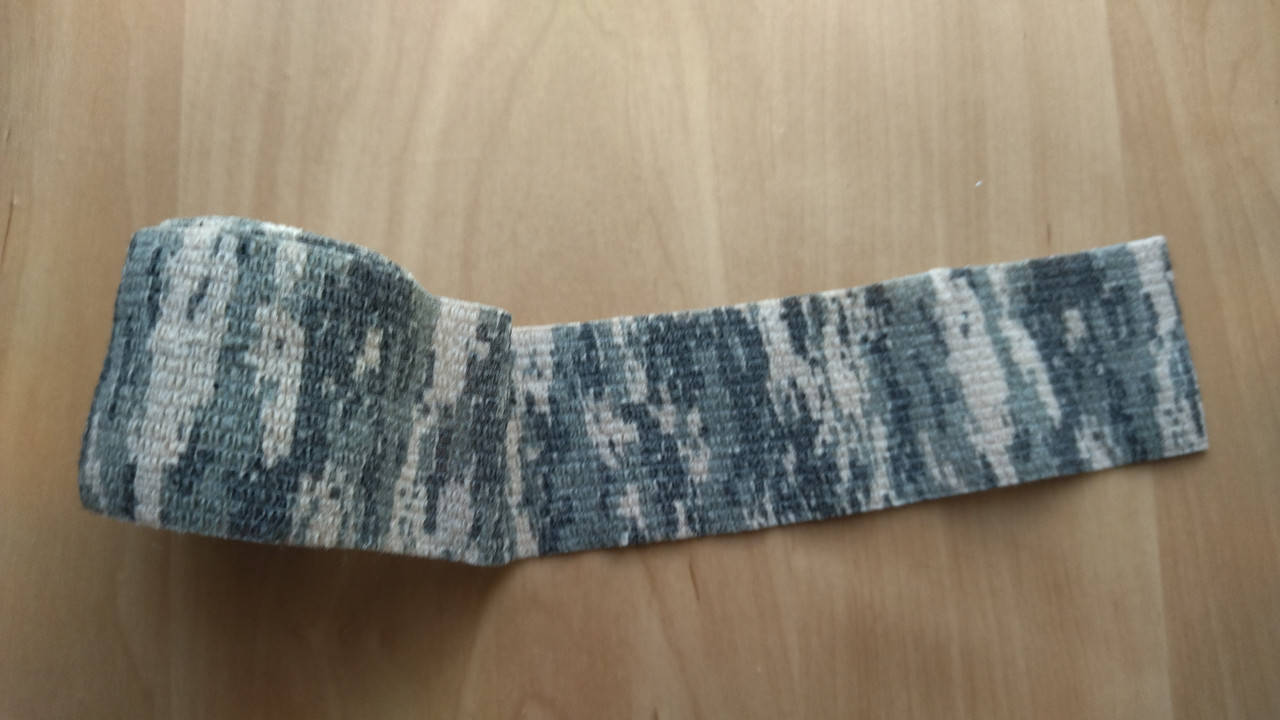 

Камуфляжная маскировочная клейкая лента стрейч 5 см х 4,5 метра №2 "ACU Camo"
