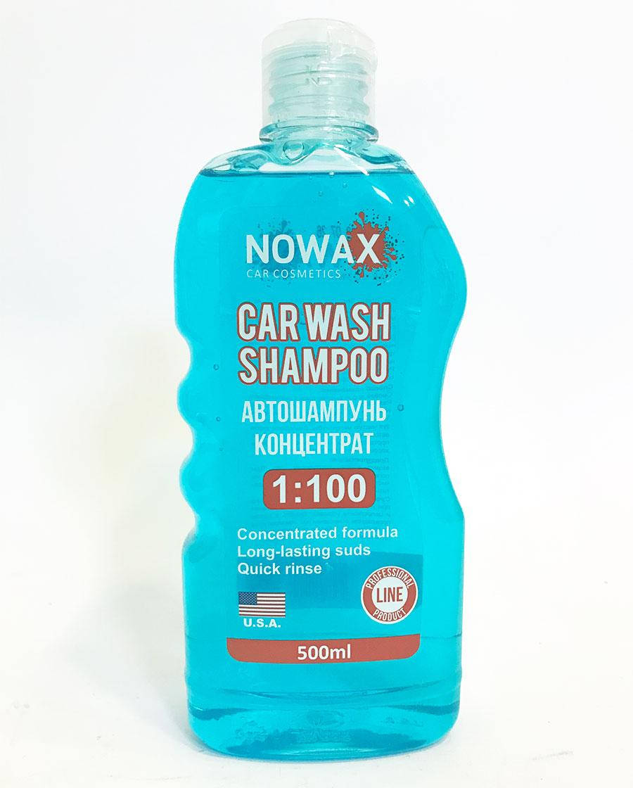 

Автошампунь концентрат Nowax Car Wash Shampoo 1:100 (NX00500) 500 мл.