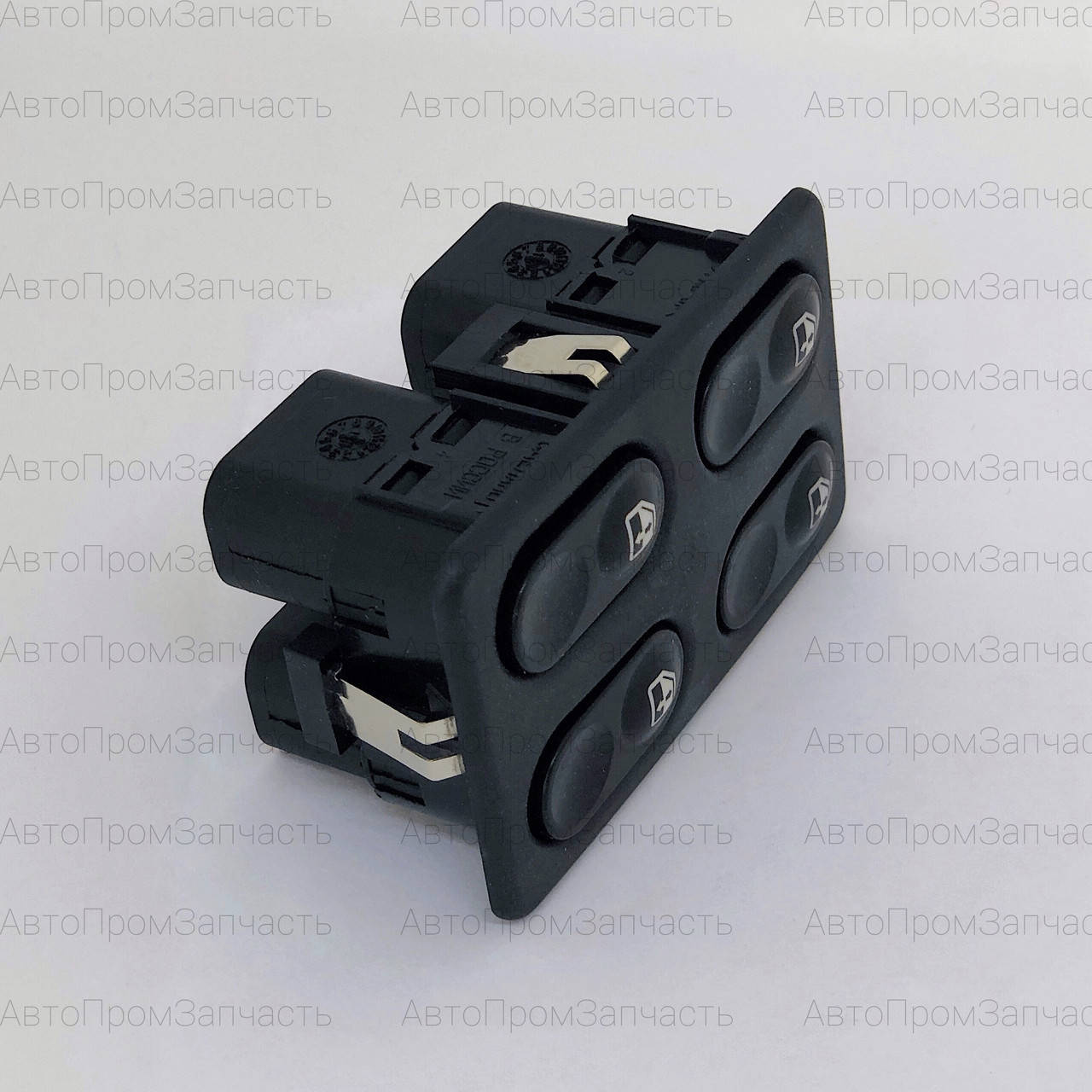 

Блок кнопок электро стеклоподъемника 4-е клавиши Ваз 2110 АВАР