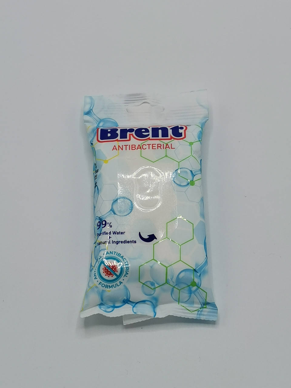 

Влажные салфетки ТМ Brent антибактериальные 15шт