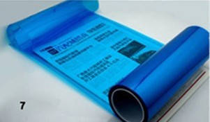 

Пленка для тонировки фар темно Голубая синяя - ширина 40 см, Голубой