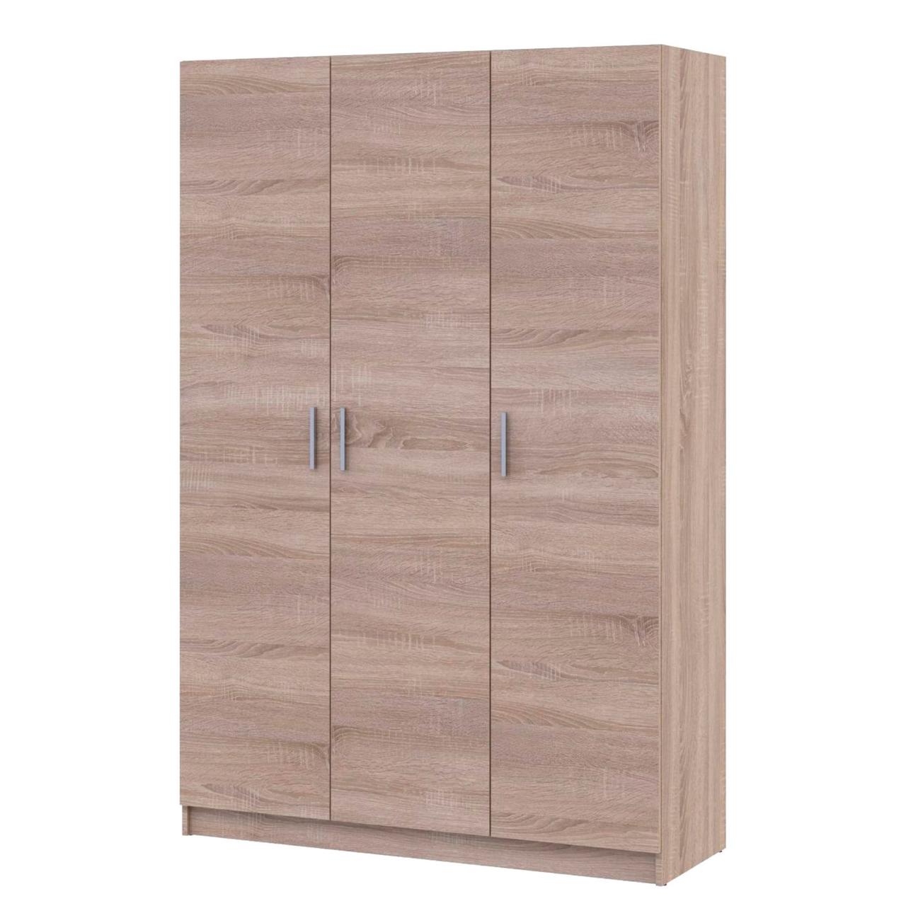 Шафа для одягу Doros Промо Дуб Cонома 3 ДСП 135х48х204 (80737072) 4