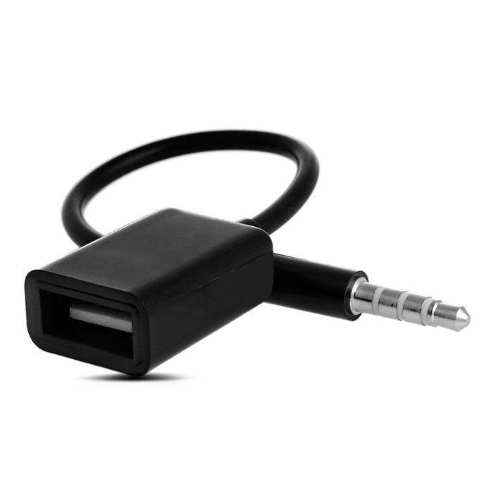 

USB AUX адаптер аудио кабель-переходник (Adapter/audio/юсб аукс шнур)