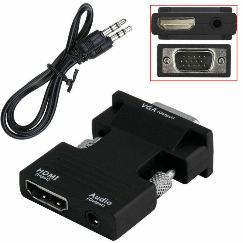 

Конвертер с HDMI на VGA OUT Black (6737)