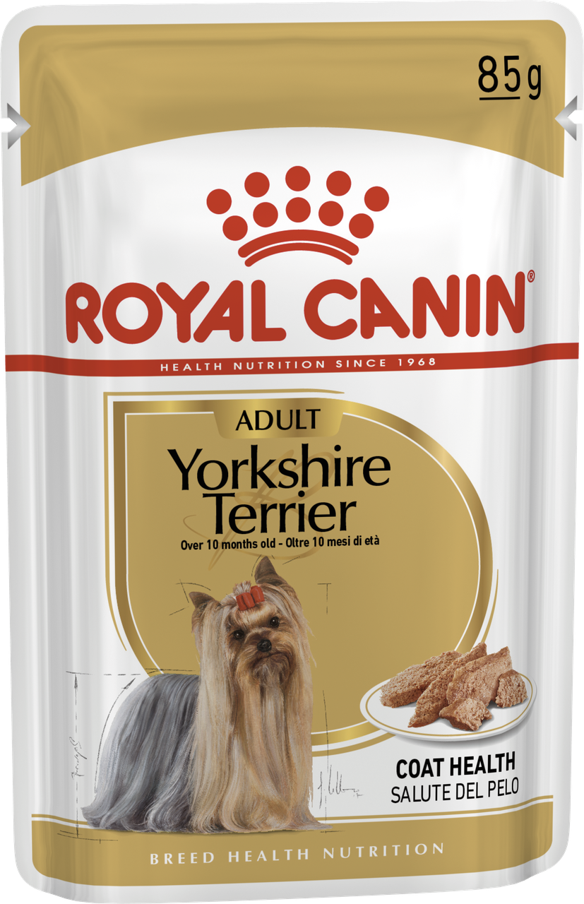 

Royal Canin Yorkshire Terrier 85г*12шт паштет для йоркширских терьеров