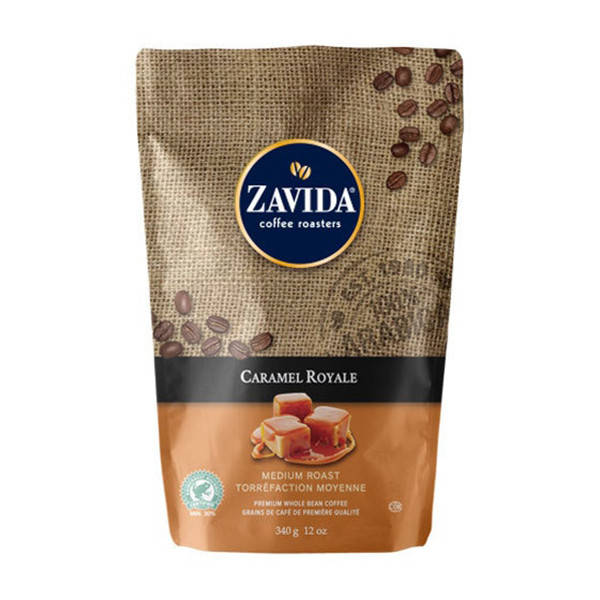 

Кофе в зернах Zavida Caramel Royale - Карамель рояль