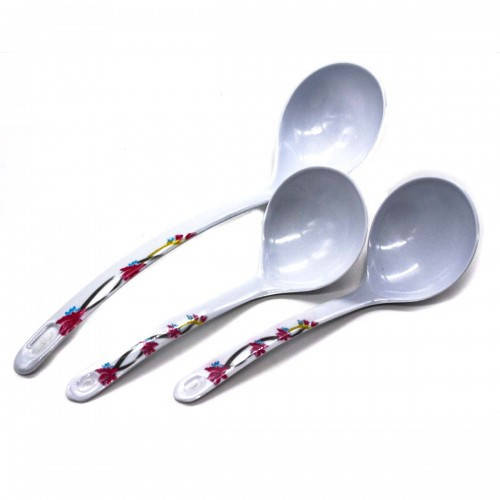 

Набор меломиновых половников 3 шт. с рисунком 8830-59