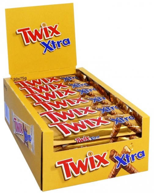

Батончик Twix Extra 30 шт x 75 г