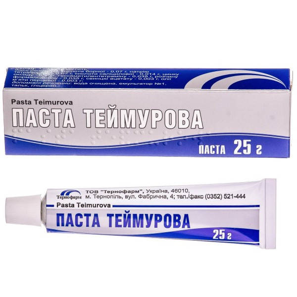 

Теймурова паста туба 25г