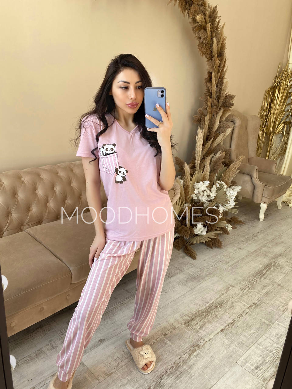 

Пижама женская хлопок 46/48 XL