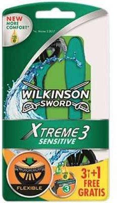 

Станок Wilkinson Xtreme3 (4) одноразовый, Зелёный