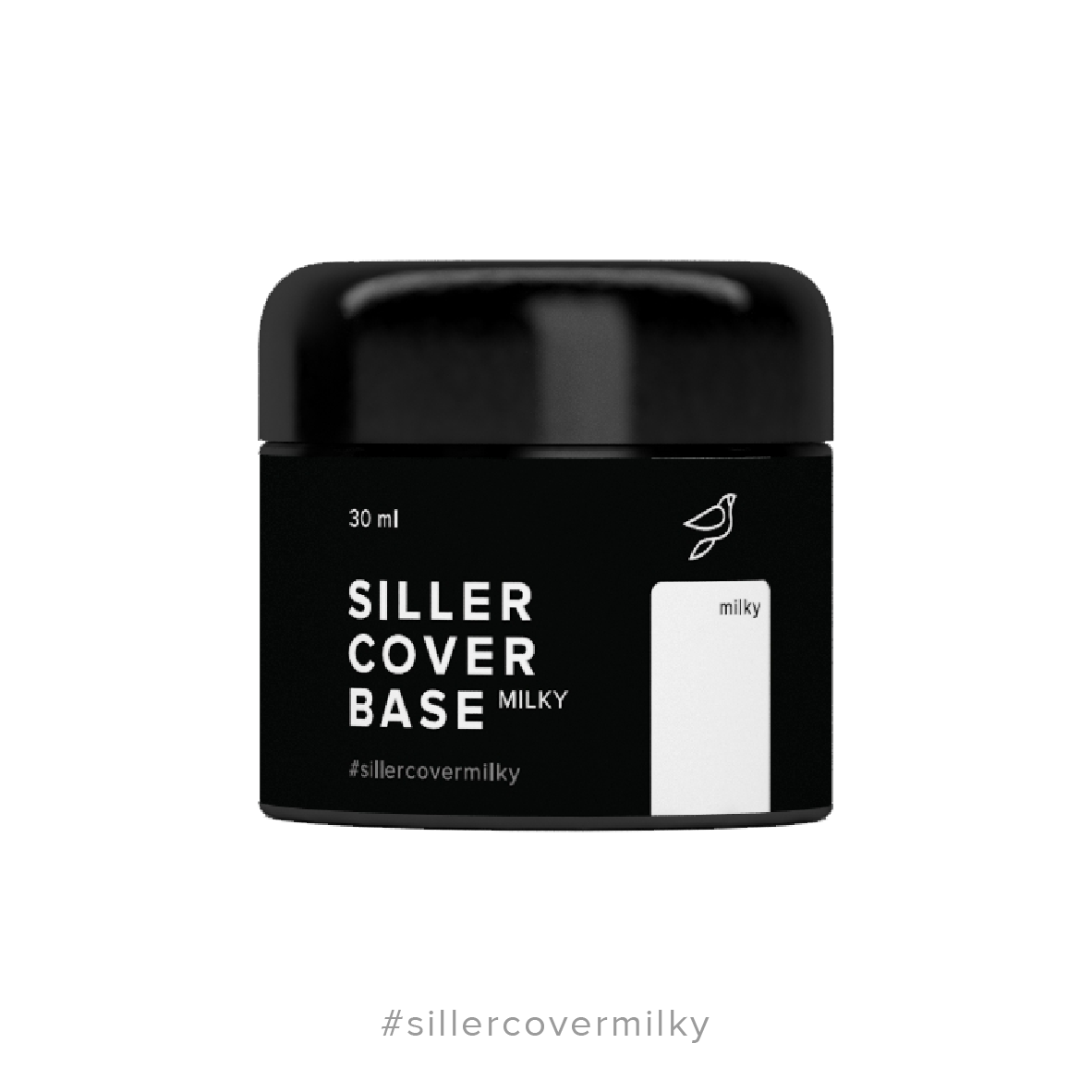 

Siller Cover Base Milky — молочная камуфлирующая база для ногтей, 30