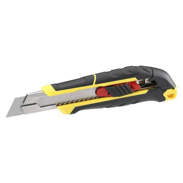 

Нож 18 мм сегментированое лезвие 175 мм FatMax фиксатор винт Stanley FMHT10338-0