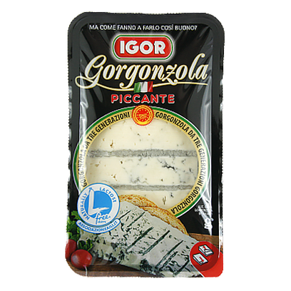 

Сир Горгонзола Ігор пікантна Igor piccante 150g 8шт/ящ (Код : 00-00005618)