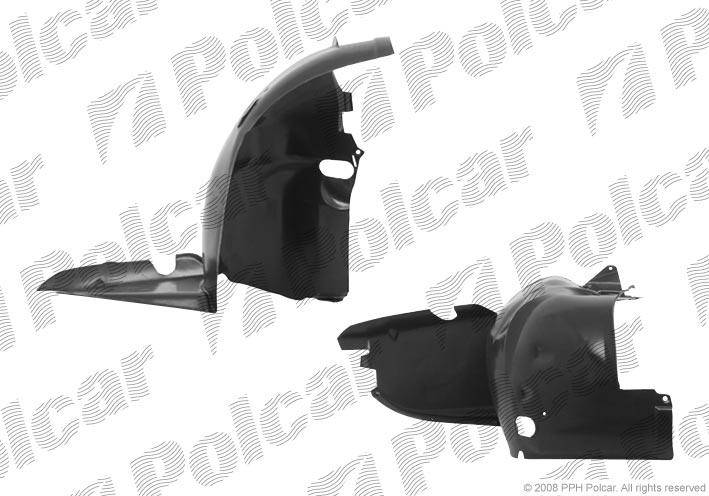 

Подкрылок передний / передняя часть Peugeot 406 95-04