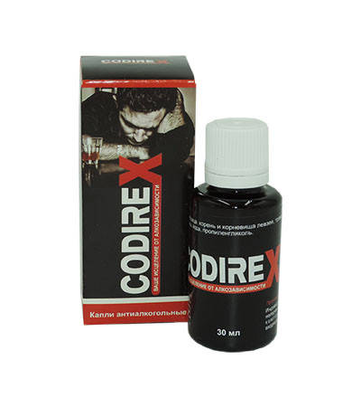 

Codirex - Капли от алкоголизма (Кодирекс)