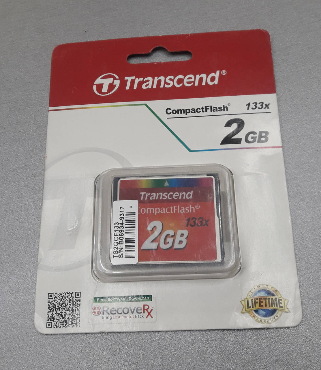 

Карта памяти Compact Flash Transcend 2Gb 133x (TS2GCF133)