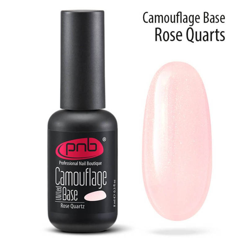 

Основа камуфлююча каучукова PNB Camouflage Base Rose Quarz 8 мл (16346Gu), Розовый