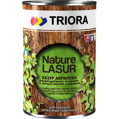 

Лазурь акриловая TRIORA Пиния 2,5 л