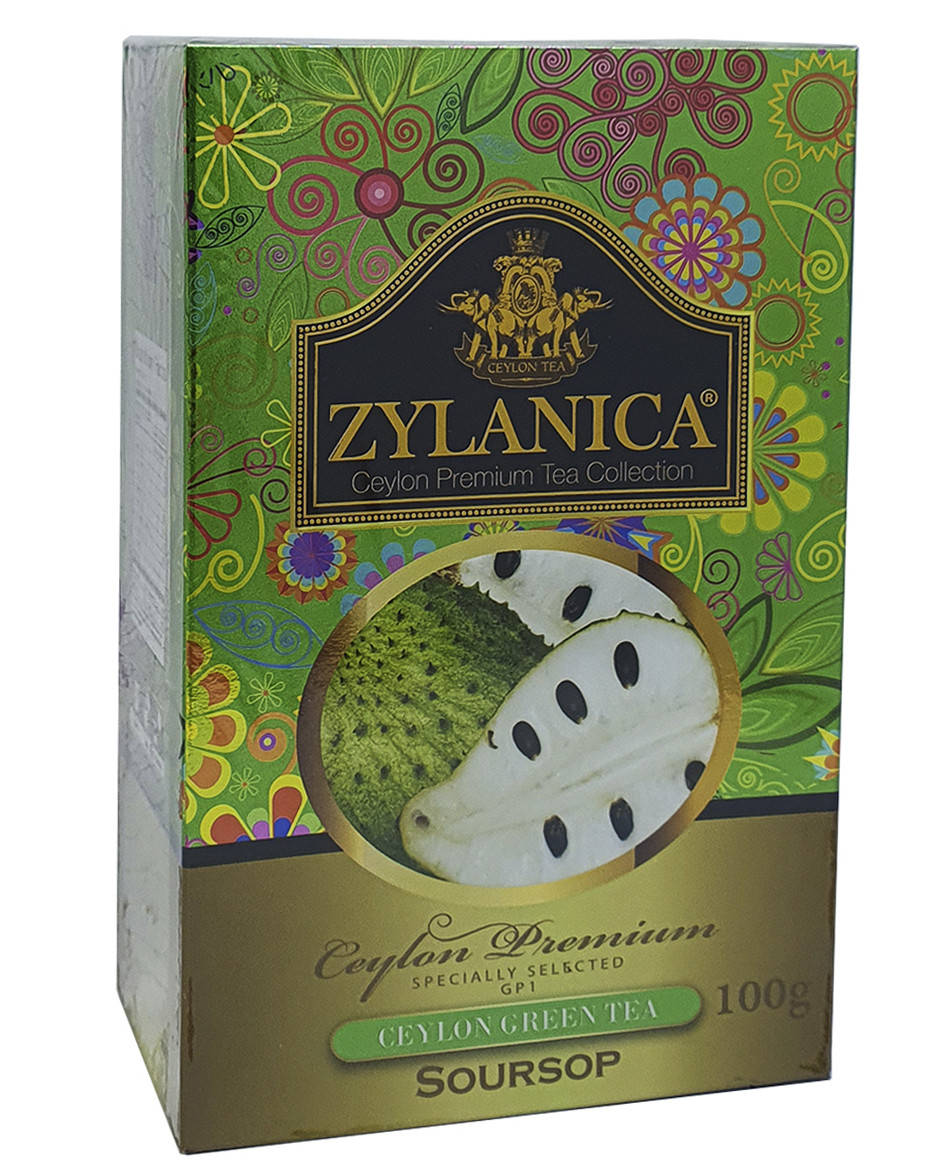 

Чай зелений з ароматом саусепа Zylanica Soursop Ганпаудер 100 г (870)