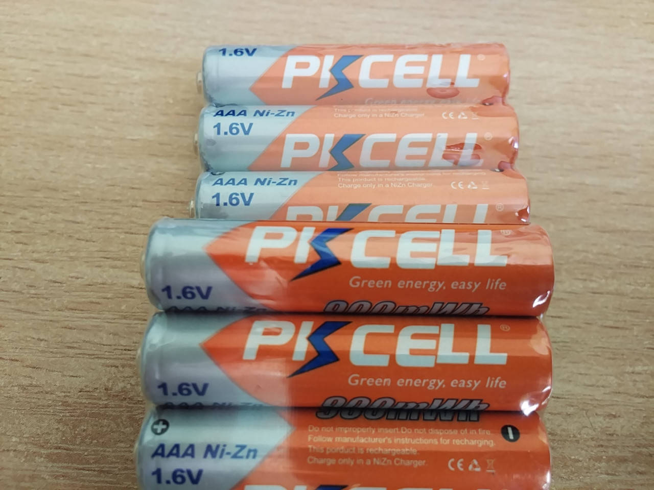 

Аккумулятор PKCELL 1.6V Ni-Zn 900 mWh AAA