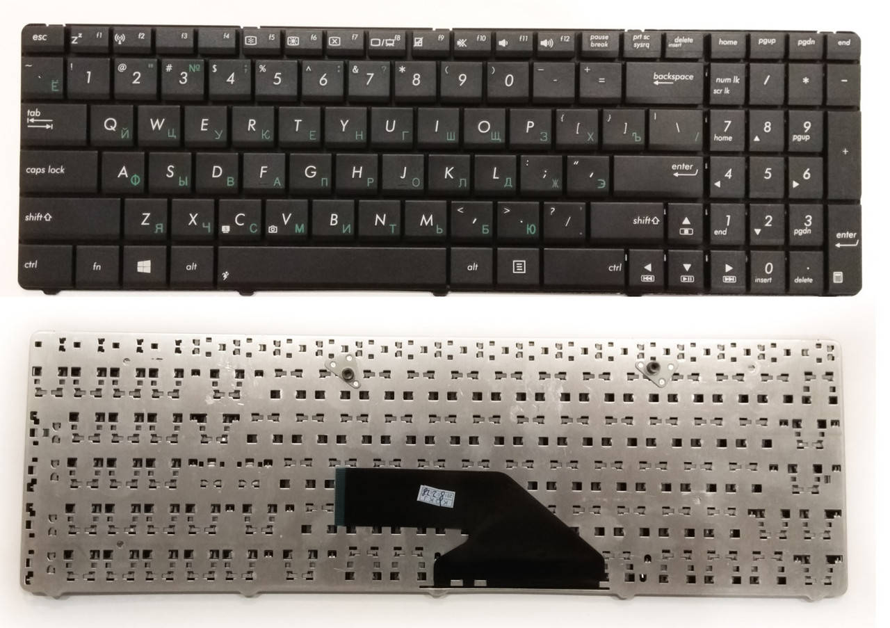 

Клавиатура для ноутбука Asus K55, K75A, K75VD, K75VJ, K75VM, U57 RU черная новая, Черный