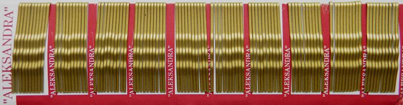 

Невидимки для волос Александра золото