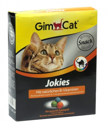 

Gimpet Jokies 520г (400 шт) витамины для аппетита и шерсти у кошек