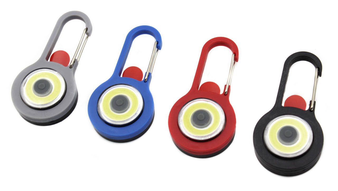 

Фонарь - брелок WD011 Замочек /2032 /Карабин/ COB