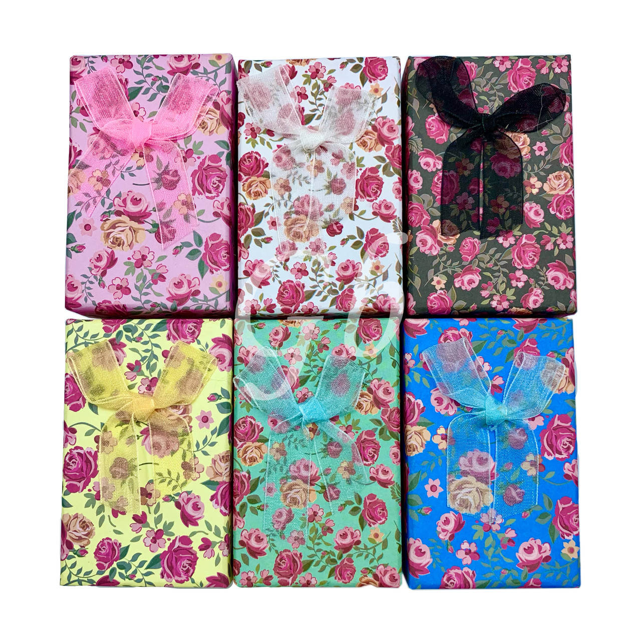

Подарочная коробочка 6шт «Floral» средняя