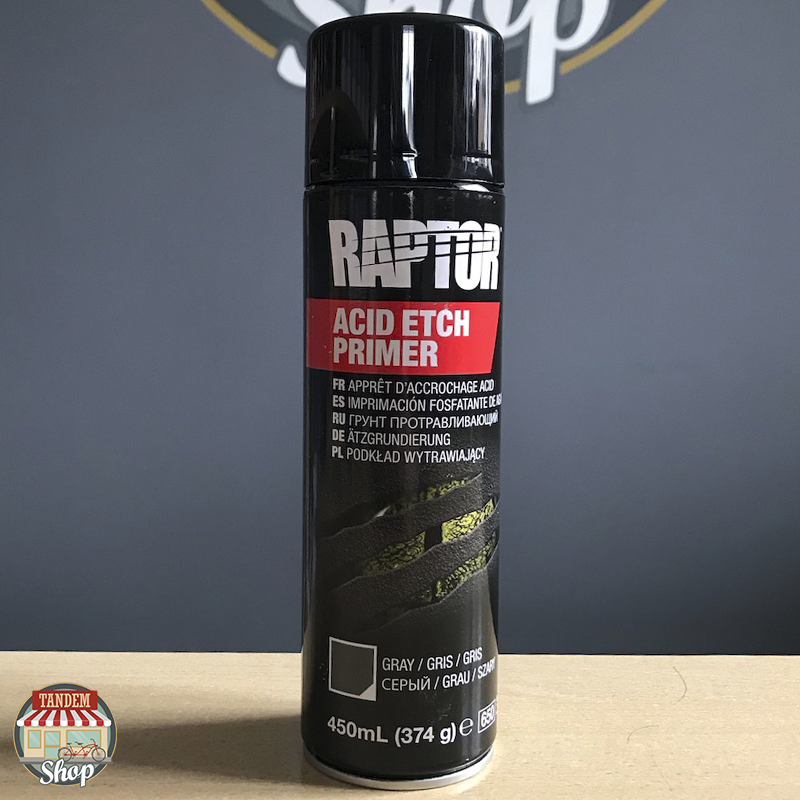 

Грунт протравливающий для голого металла U-POL RAPTOR™, 450 мл Аэрозоль Серый