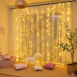 

Светодиодная гирлянда штора Водопад Теплый белый Xmas LED 3M*2M 320 диодов