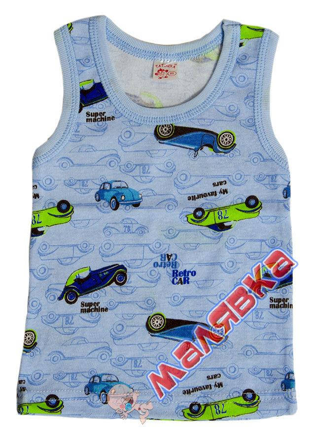 

Майка для мальчика (Рибана), Татошка 25678-3 (Рост 68-74 см.)