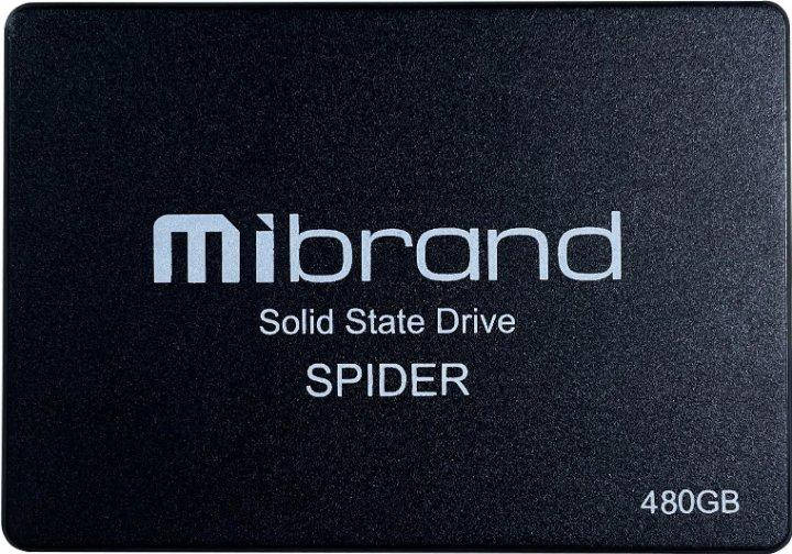 

SSD накопитель Mibrand 480 GB Spider (MI2.5SSD/SP480GB) Bulk