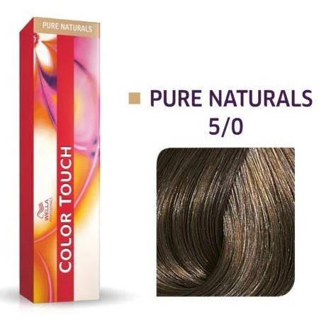 

Краска для волос Wella Color Touch безаммиачная 5/0 Светло-коричневый 60 мл