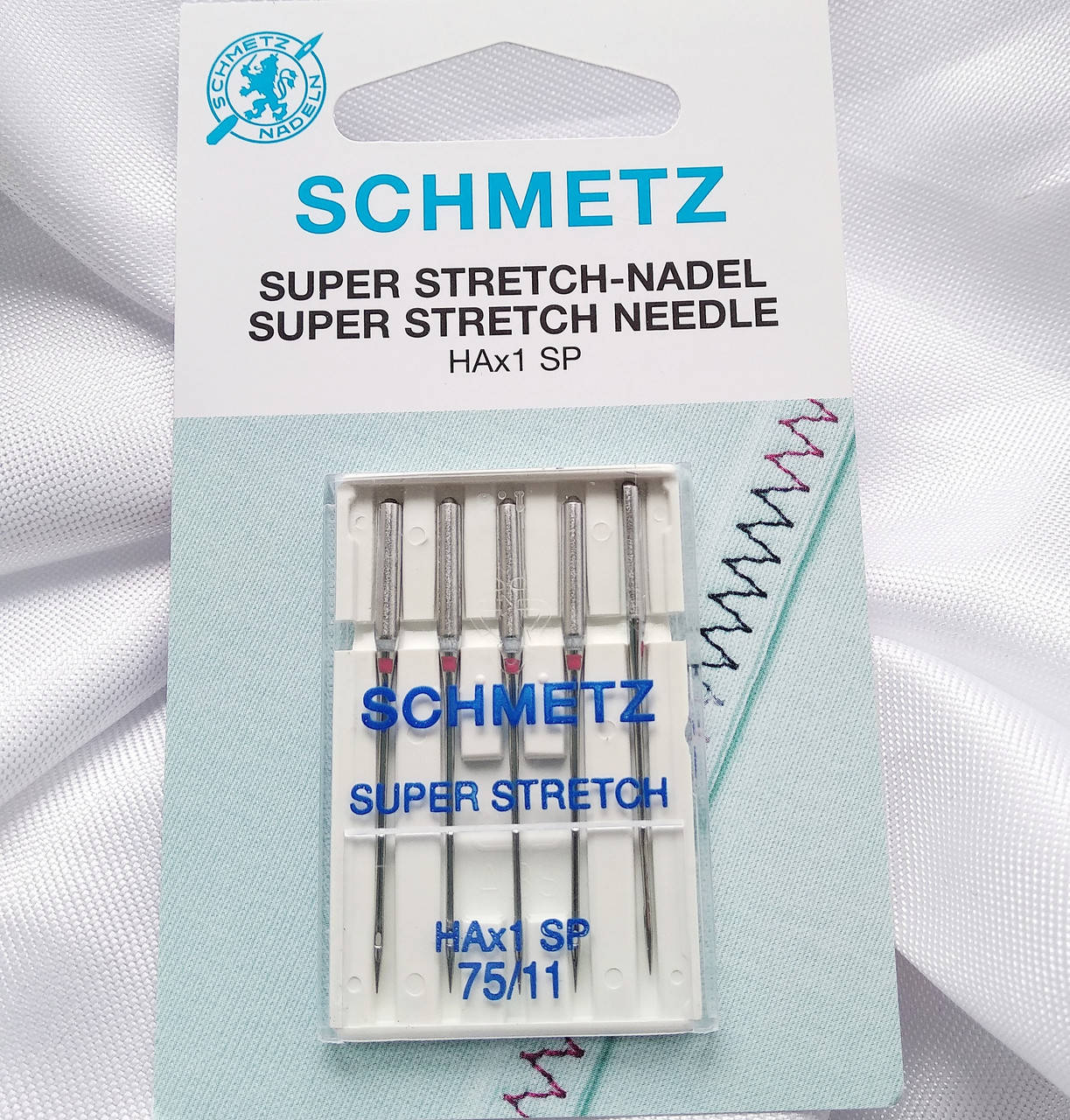 

Голки побутові, Schmetz SuperStretch №75