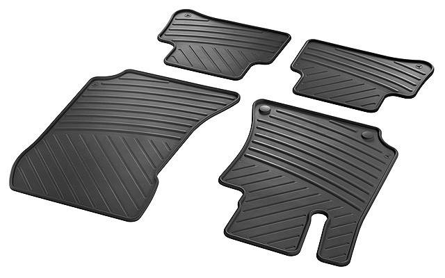 

Коврики (4 шт.) Mercedes E-class (W212) (A21268060489G33), Черный