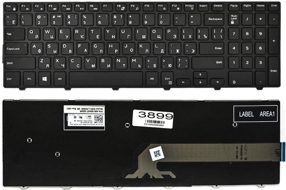 

Клавиатура Dell Inspiron 15 3000, Черный