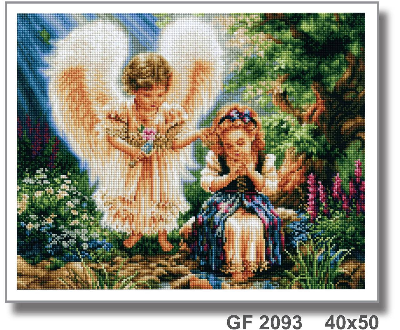 

Алмазна мозаїка "Ангелятко" 40*50 см