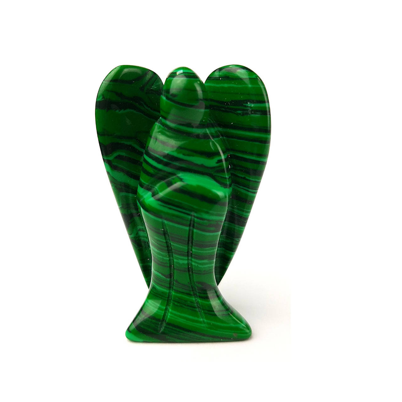 

СТАТУЭТКА АНГЕЛ, малахит. Натуральный камень