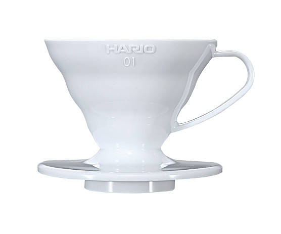

Пуровер Hario V60 02 белый пластиковый для заваривания кофе на 1-4 порции